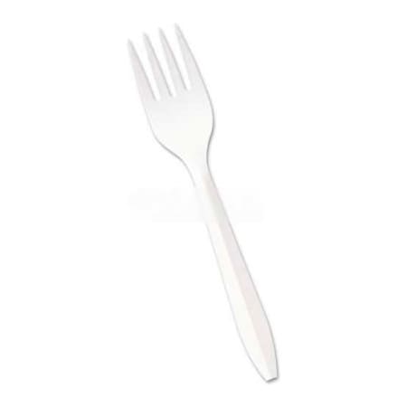 Boardwalk Boardwalk MWPPFK, Forks, Polypropylene, White, 1000/Carton MWPPFK